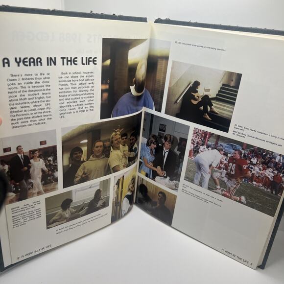 1988 OWEN J. ROBERTS HIGH SCHOOL YEARBOOK POTTSTOWN, PENNSYLVANIA UNMARKED!!! - Picture 7 of 7